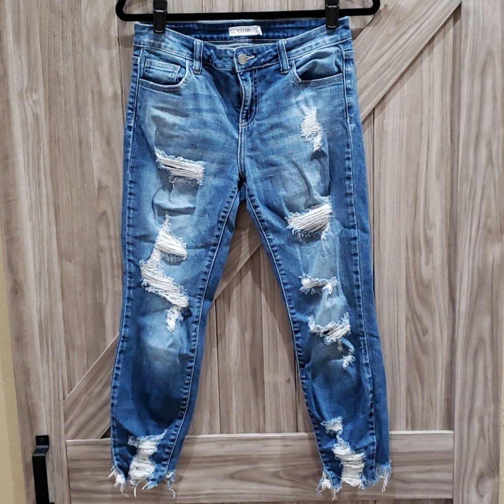 Cello shark bite jeans